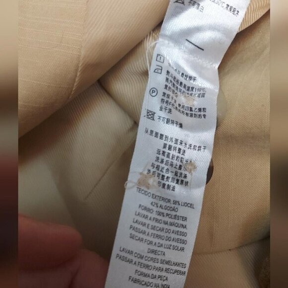 Minimalist Chic French Connection Blazer Sz 8 Classic Structured Blazer - Picture 9 of 14